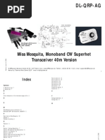 Mosquita40m Transceiver