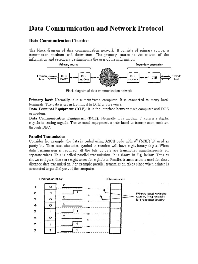 Data Communication | PDF | Network Topology | Data Transmission