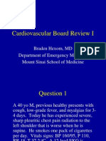 Cardiology Board Review I
