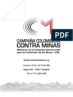 Colombian Campaign To Ban Landmines