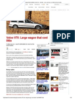 Volvo V70_ Large Wagon That Cost Little _ Broom