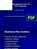 90 Day Business Plan-Template