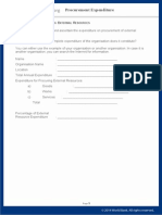 Procurement Expenditure