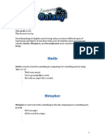 Simile Metaphor Personification Worksheet