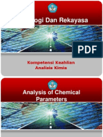 Teknologi Dan Rekayasa: Kompetensi Keahlian Analisis Kimia