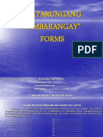 Katarungang Pambarangay Forms