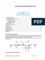 Constant Parameter Transmission Line: 1 Theoretical Background