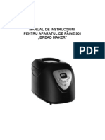 Manual Bread-Maker-901 Cu Retete Paine