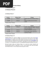 Download Windows Phone Version History by Amy Smith SN227371077 doc pdf