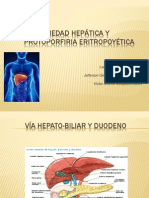 Enfermedad Hepática y Protoporfiria Eritropoyética
