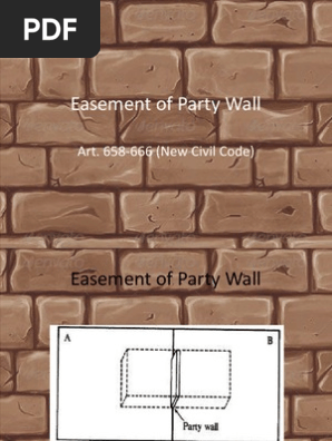 Easement of Party Wall