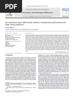 Are Attachment Styles Differentialy