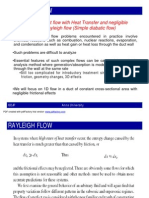 Gas Dynamics-Rayleigh Flow