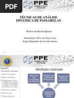 Técnicas de Análise Dinâmica de Passarelas (Rev.3)