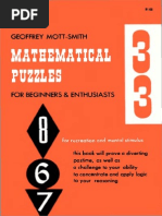 Famous Puzzels of Great Mathematicians | PDF | Teaching