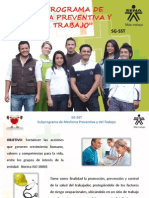 Subprograma de Medicina Preventiva 31 May 2014