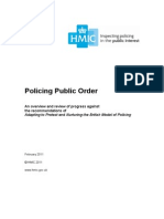 Uk Hmic Policing Public Order