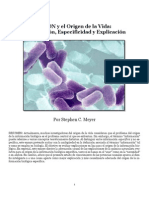 r El ADN y El Origen de La Vida(Stephen Meyer)