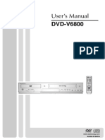 DVD-V6800 User Guide