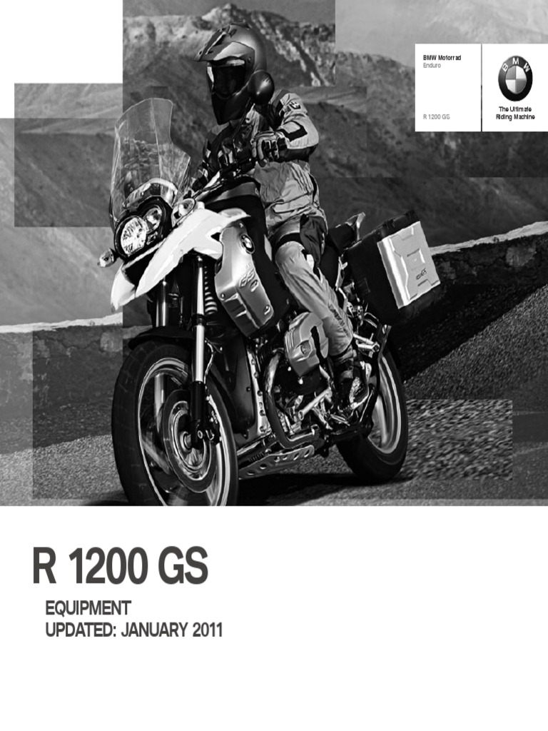 BMW GS1200 Accessories Brochure | Bmw | Motorcycle