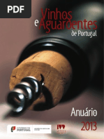 PORTUGAL - VINHOS E AGUARDENTES (ANUÁRIO 2012-2013) [IVV]