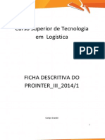 Prointer III 2014 1 TLG3 Ficha Descritiva