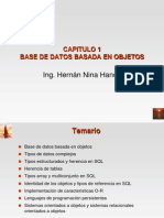 Base de Datos Basada en Objetos