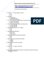 Contoh Sdinda Soal Latihan Uas Ganjil Matematika Kelas 2 SD Semester 1