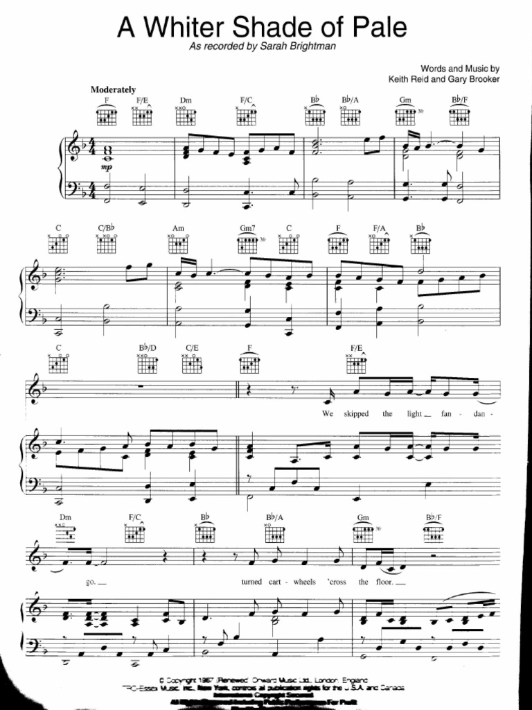A Whiter Shade Of Pale Sarah Brightman