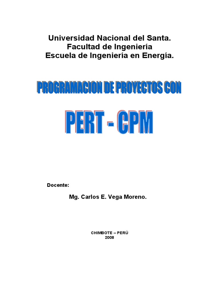 Manual de Pertcpm | PDF