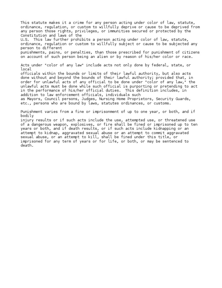 deprivation-of-rights-under-color-of-law-under-title-18-u-s-c