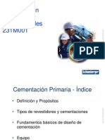 231M001 - Primary Cementing, Spanish 07