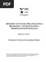 Jeitinho - Cultura Org.