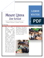 Lemon Water Making Activity: by Pooja Bajaj