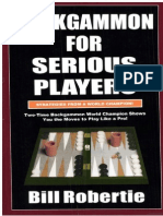 Backgammon For Serius Players - Bill Robertie