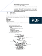 Melakukan Perbaikan Engine Berikut Komponen