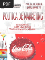 El Comportamiento del Consumidor de Coca Cola  Coca Cola  Marca