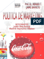 Politicas de Marketing Coca Cola