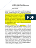 Subercaseaux - Nacionalismo e Integración en Chile