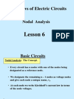 Lesson 6 Nodal Analysis