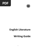 English Literature Writing Guide