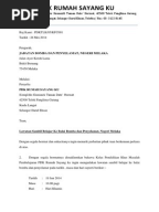 Surat Mohon Tukar Tandatangan Cek