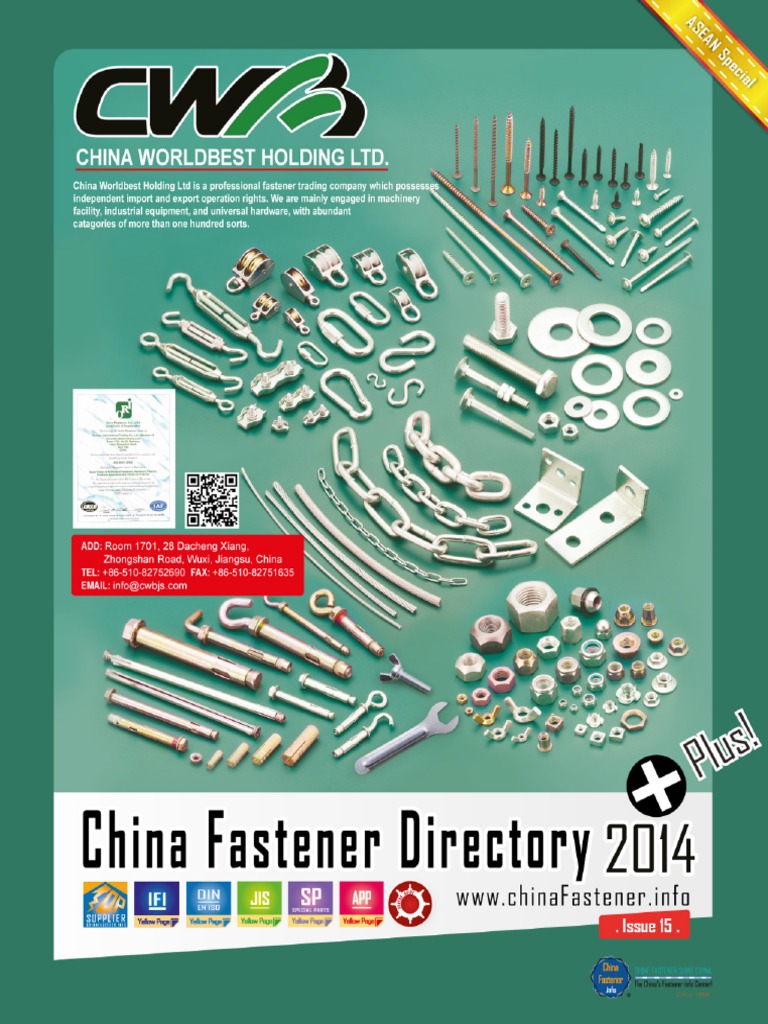 China Fastener Industry Insights 2014 | PDF | Screw | Nut (Hardware)