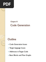 Chapter 8 - Code Generation