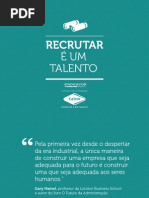 eBook Recrutar e Um Talento