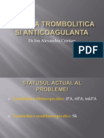 Terapia Trombolitica Si Anticoagulanta