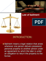 Law of Bailment