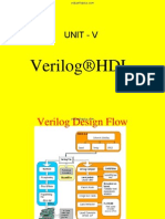 Unit 5 VerilogHDL