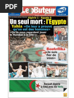 LE BUTEUR PDF Du 19/11/2009