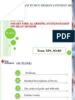 Viet Nam Ti Mcu Design Contest 2012: Report: Smart Fire Alarming System Based On Heat Sensor